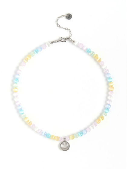 Чокер "Kill My Mind" из селенита Silver