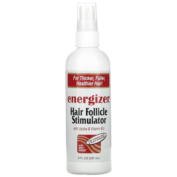 Saç üçün stimulyator Hobe Labs, Energizer, Hair Follicle Stimulator with Jojoba &amp; Vitamin B-5, 8 fl oz (237 ml)