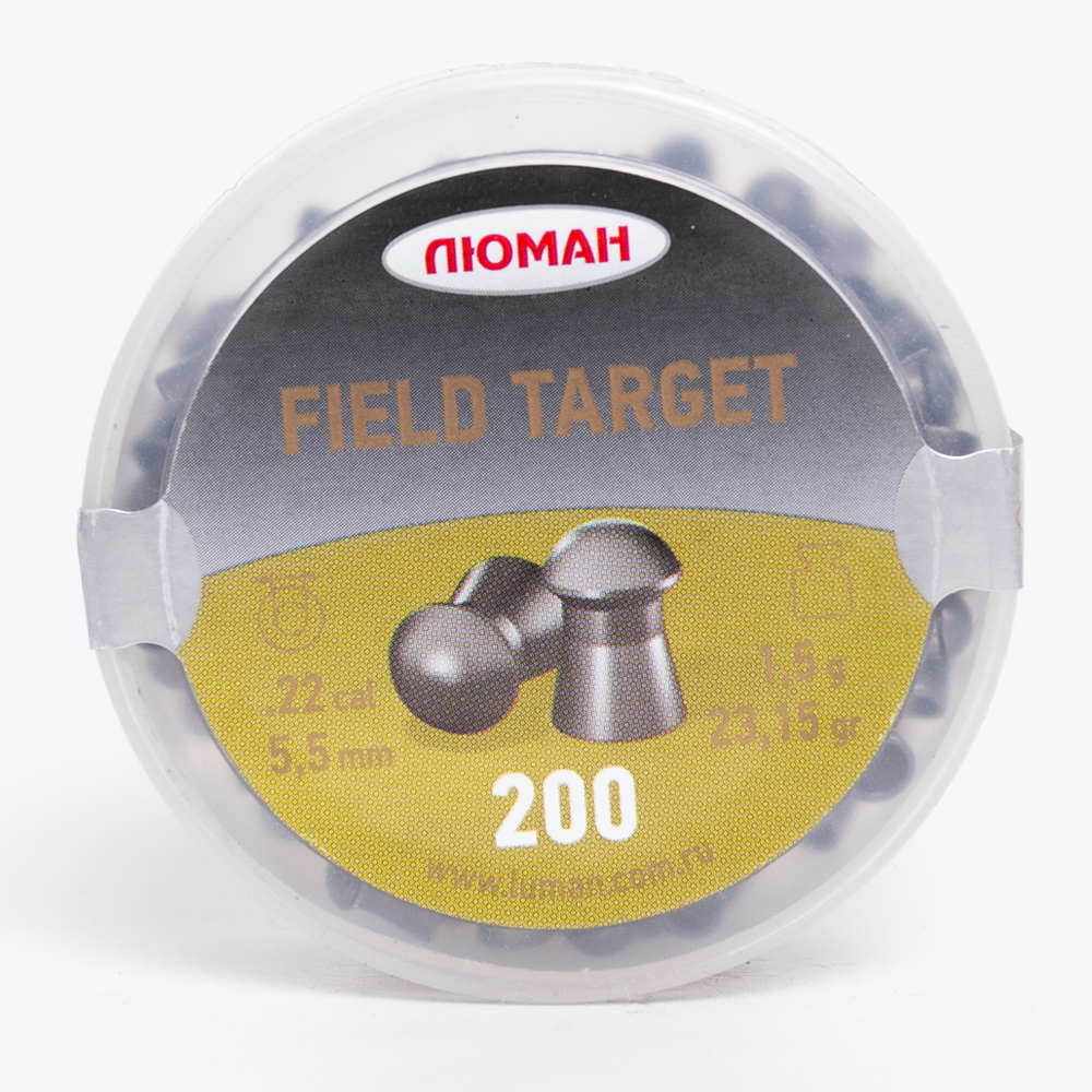 Пули Люман Field Target 5,5 мм 1.5 г (200 шт)