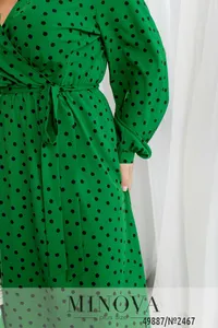 Платье 2467-зеленый Minova