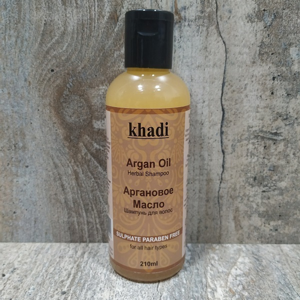 Шампунь Khadi Premium Аргановое масло 210 мл