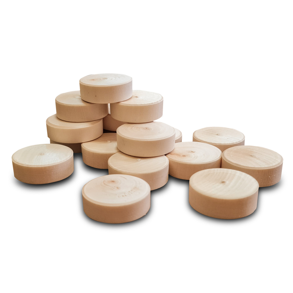 Шайба 5*d30мм без бортика, деревянная заготовка