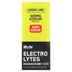 BPN, Electrolytes, смесь для гидратирующих напитков, лимон и лайм, 30 пакетиков по 5,6 г (0,2 унции)
