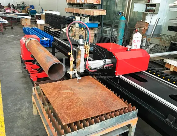 Машина плазменной и кислородной резки Huawei XG-500J-3