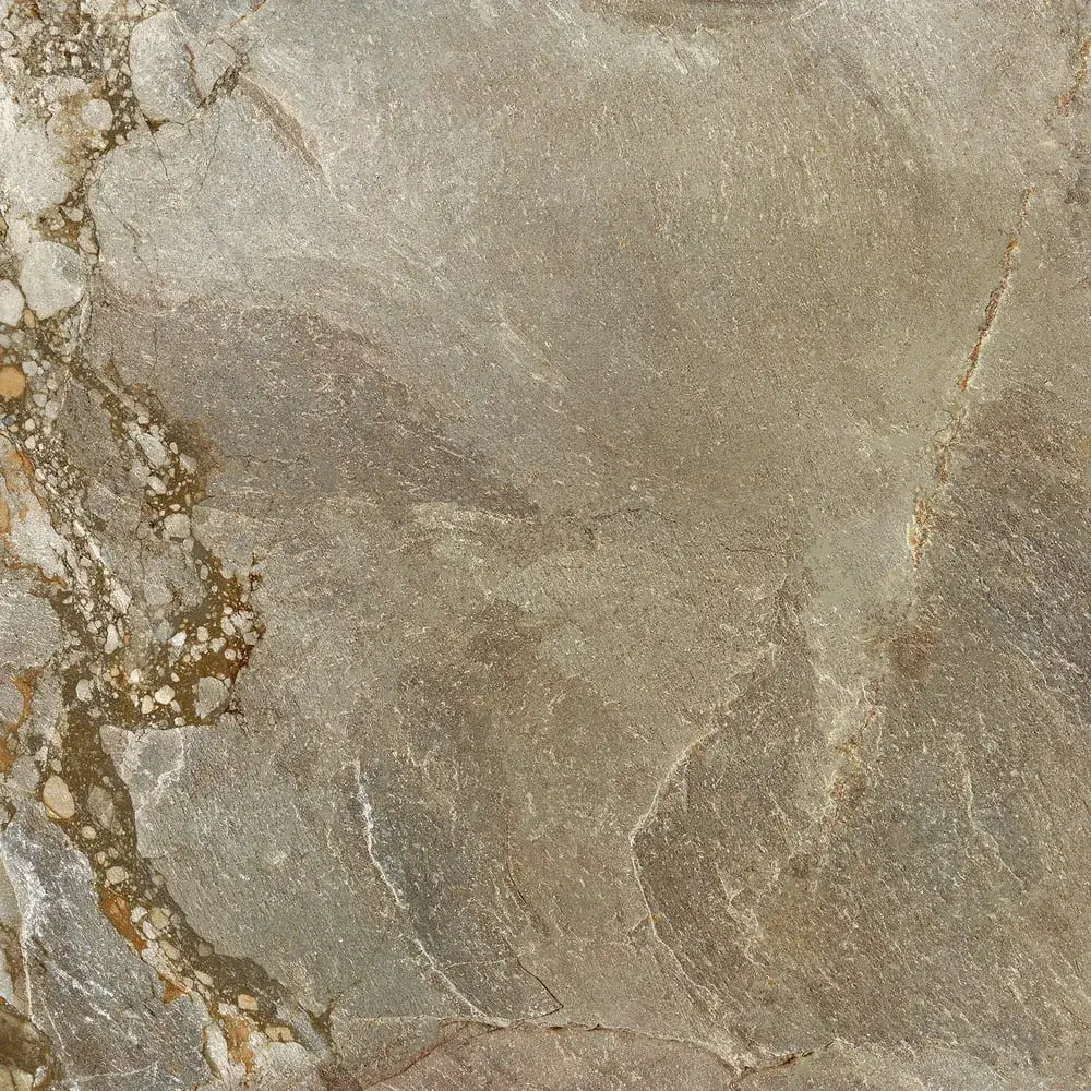 Керамогранит Alma Ceramica GFU57VLC78L Vulcano 57x57 коричневый лаппатированный под камень