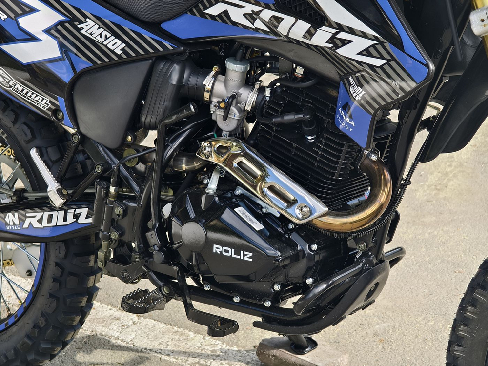 Мотоцикл Roliz SPORT-003 RRC (черно-синий)