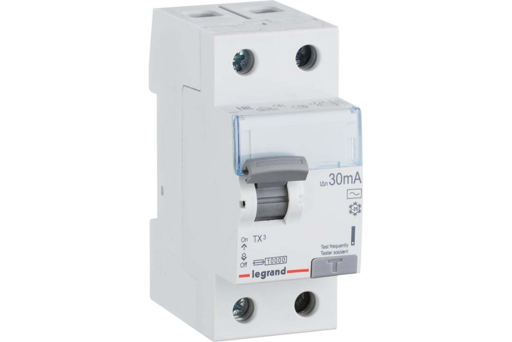 Выключатель дифференциального тока УЗО ВДТ 2п 40А 300ma -AC Tx3 Legrand