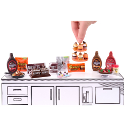 MGA's Miniverse - Мини-продукты Hershey Make It Mini Food set 30 предметов. 531104 / артикул   531104  / GTIN 035051531104
