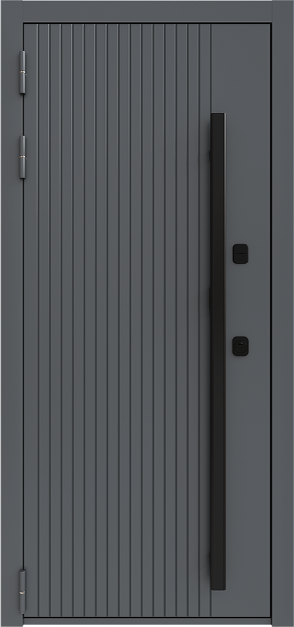 Дверь входная Аляска ручка штанга THERMO