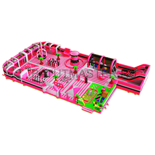 Надувной парк "Мир приключений"