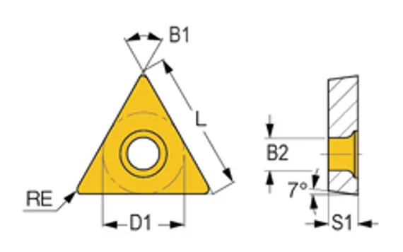 Токарный резец Optimum SSSC L1212J09 12 мм, арт. 3441225