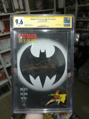 CGC Batman: The Dark Knight Returns #3. Автограф Фрэнка Миллера. Состояние 9,6