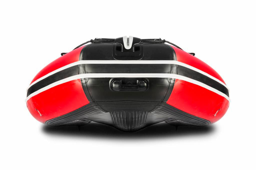 Лодка ПВХ STORMLINE Flexiteek 380 (черно-зеленая/красно-черная) (2024)