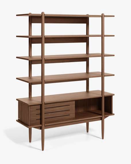 Стеллаж из ореха Carolin 169x130 см | La Forma | Испания | Купить в Hallberg.ru