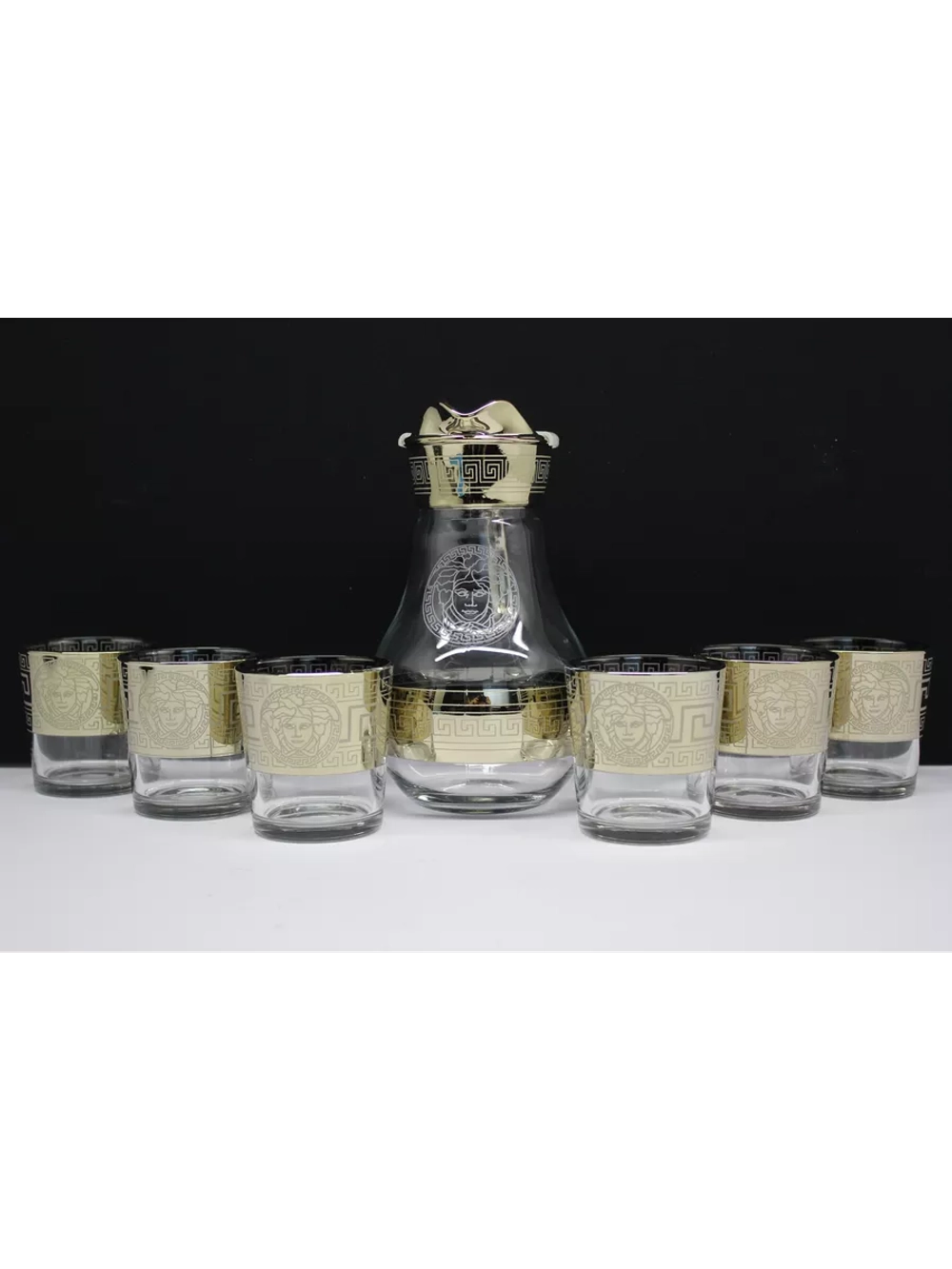 Набор для напитков золотой
