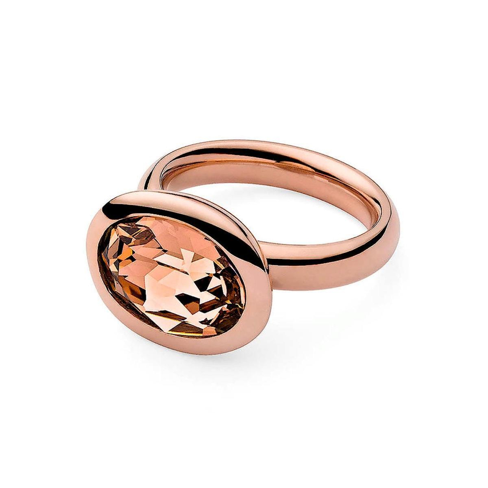 Кольцо Qudo Tivola Light Peach 18.5 мм 631626/18.5 BR/RG
