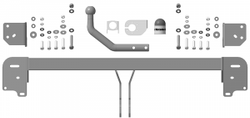 Фаркоп Motodor для Toyota Camry V40 с 2006-2011, V50 с 2011-2014, XV50 2014-2018 (оцинкованный шар)(паспорт и сертификат в комплекте)(без электрики) 92516-A