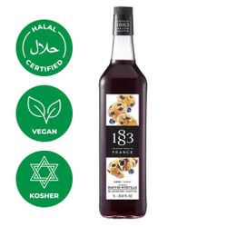 Сироп Черничный маффин 1л 1883 Maison Routin