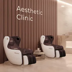 Интерьерное массажное кресло Yamaguchi Osaka Light Brown