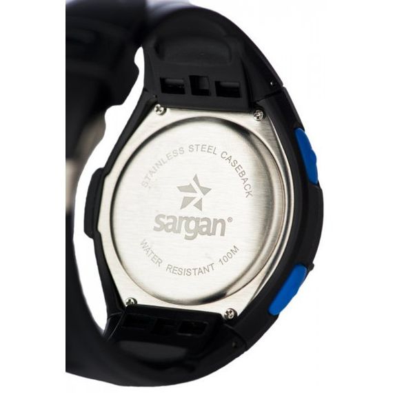 Водонепроницаемые мужские часы глубиномеры для дайвинга Sargan Вектор 100М Blue Синий