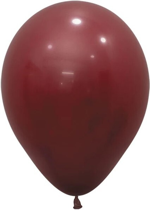 Шар 12"30 см Бордовый Пастель