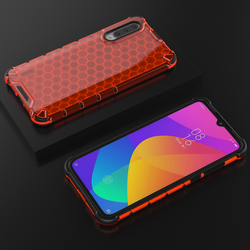 Чехол в красном корпусе для Xiaomi Mi 9 Lite и A3 Lite от Caseport, серия Honey