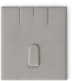 Вкладыш 03/наклонный/для гарнитура/2 прорези/язычок/прорезь для нитки