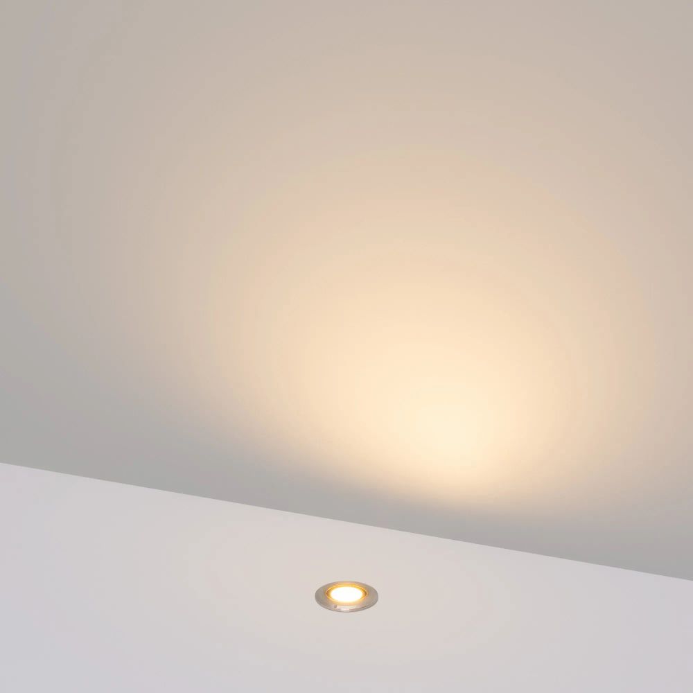 Светильник ART-PELURU-GROUND-R23-1W Warm3000 (SL, 100 deg, 24V) (Arlight, IP67 Металл, 3 года) 057833