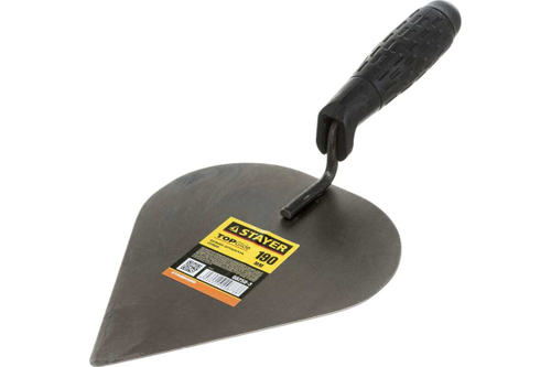 Кельма штукатура с пластмассовой ручкой STAYER STANDARD КШ 08250-3