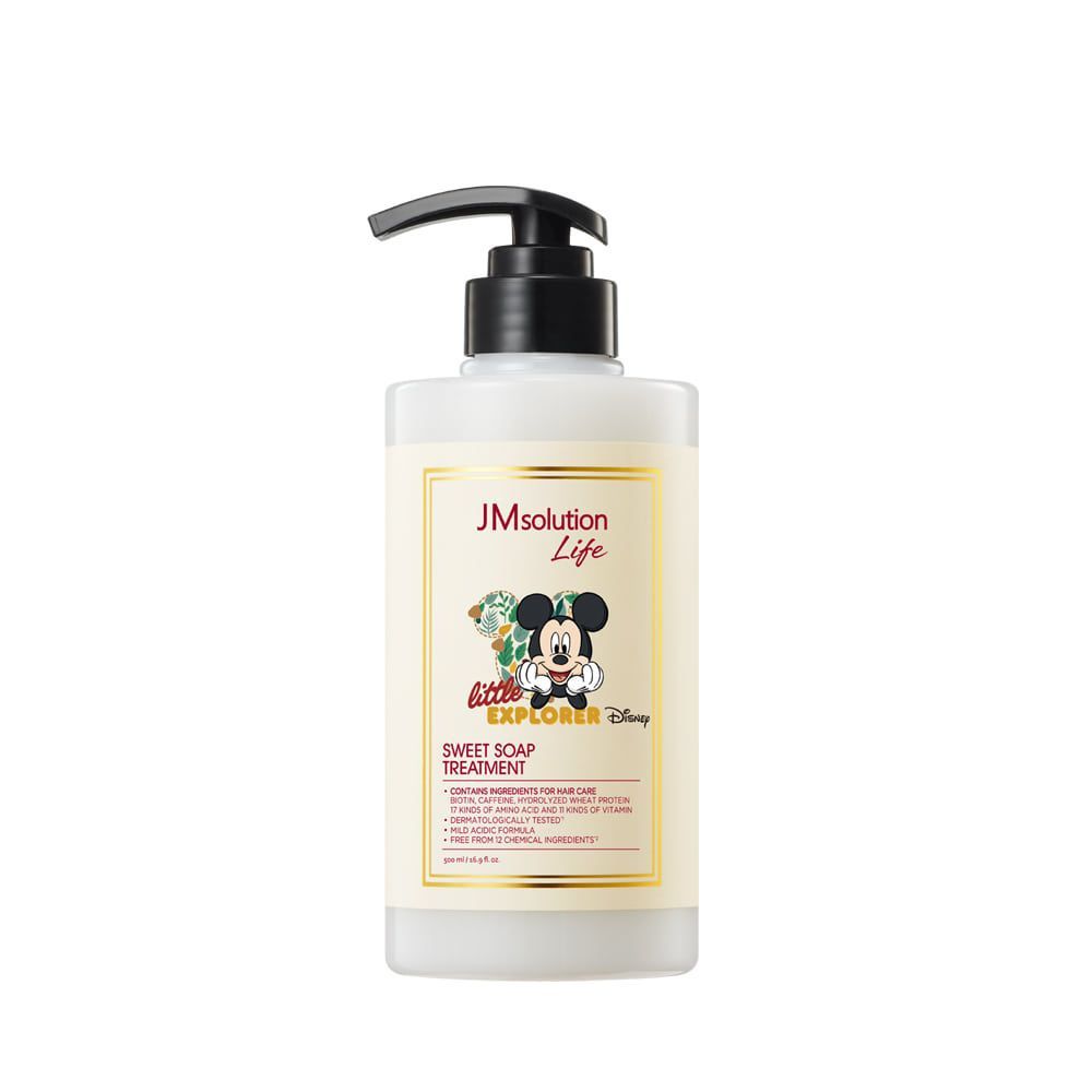 Маска-бальзам для волос с ароматом мускуса и мака JMSOLUTION Life Sweet Soap Treatment 500 мл