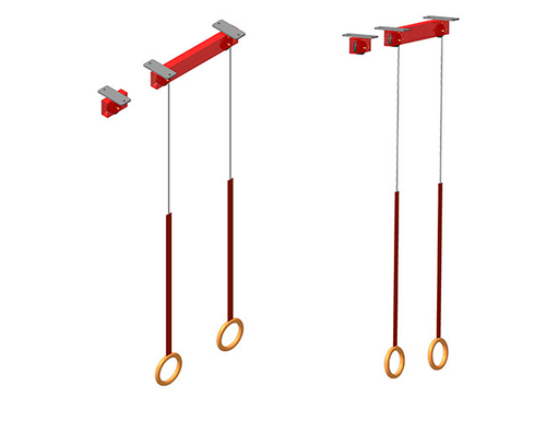 Подвеска колец блочная