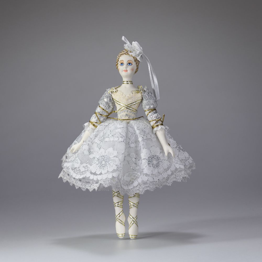 Эксклюзивная ёлочная игрушка Балерина