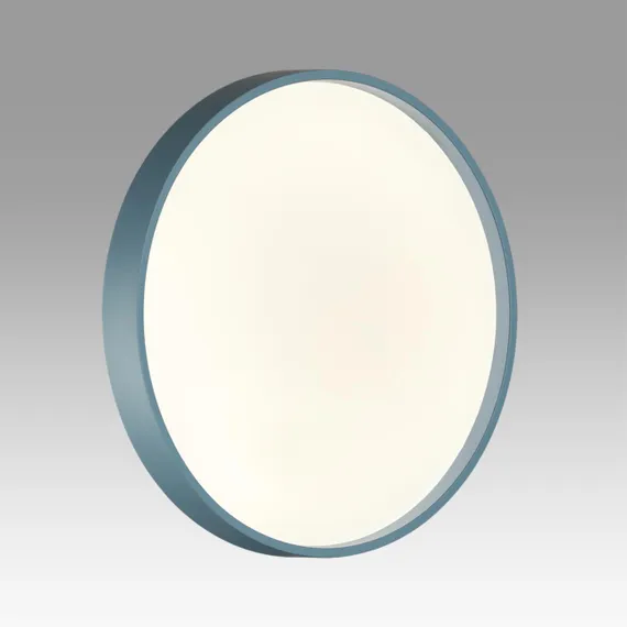 7745/CL COLOR SN 127 Светильник светодиодный потолочный пластик/белый/синий LED 30Вт 4000К D330 IP43 MAVIC