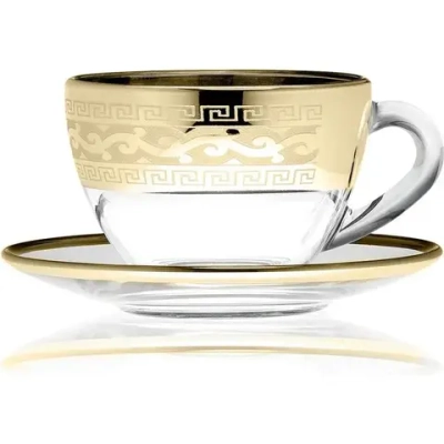 Набор из 6 кружек с блюдцами Версаль