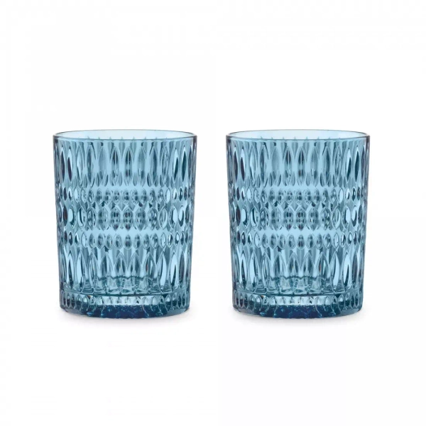 Набор стаканов низких 2шт 304мл голубой Nachtmann Ethno