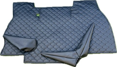 Коврик под рычаги КПП УАЗ 452, 3303 (чёрная нить Рубин)