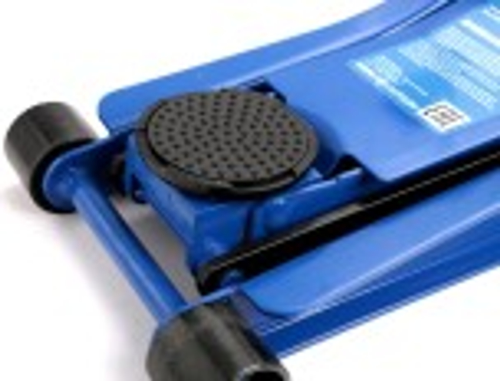 Домкрат подкатной AE&T 3,0 т профессиональный, низкий, двухнасосный Т31703 Т31703