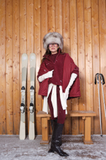 Легинсы термо STAY WARM | Бордовый