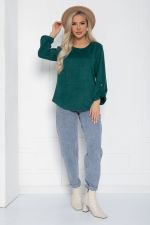 Блуза Линия успеха (зеленая) Б12557-12 LT Collection