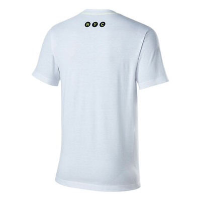 Мужское теннисное поло Wilson Chi CTN T-Shirt Men - White, Multicoloured