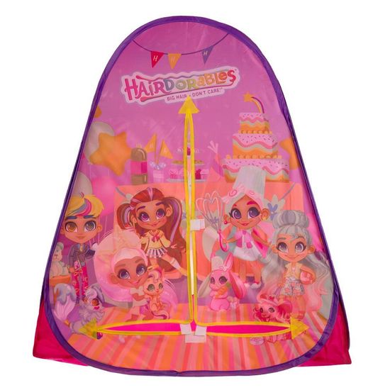 Палатка детская игровая Hairdorable 81х90х81см, в сумке Играем вместе