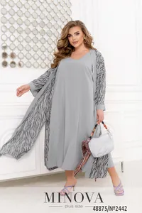 Костюм 2442-серый Minova