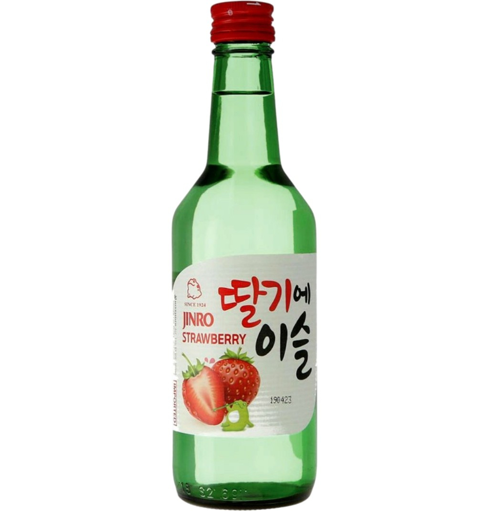 Соджу Jinro Strawberry Soju 0,36 л.