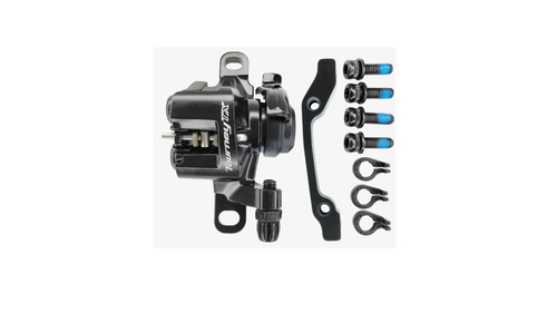 Калипер механический, BR-TX805, передний, пластиковые колодки, IS F160/R140, без упаковки