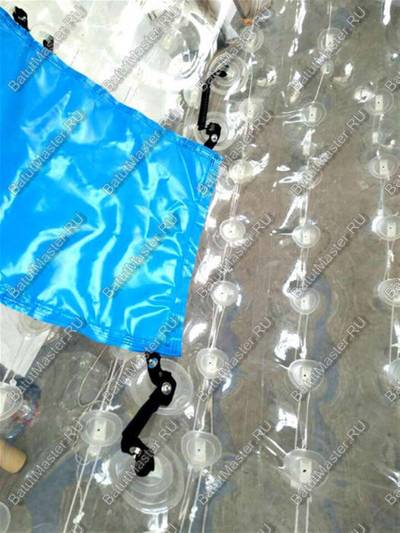 Водный зорб ТПУ "Прозрачный", диаметр 2.2 м