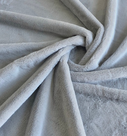 Мех серый, искусств, короткий ворс