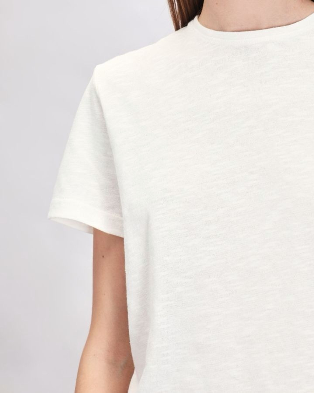 Футболка Tyler T-shirt White in Cotton