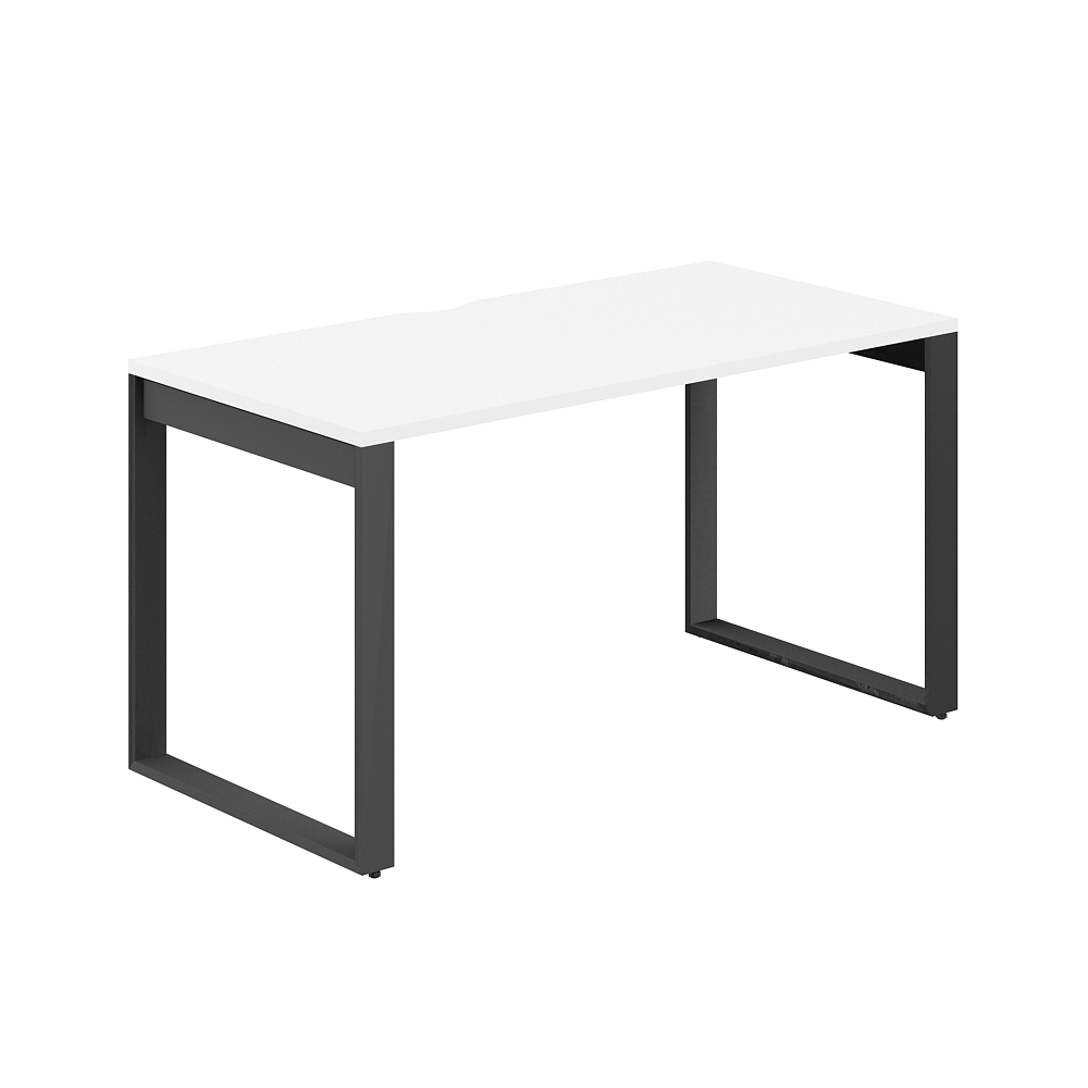 Стол письменный на металлокаркасе AG.109.AR с вырезом ALLEGRO (АЛЛЕГРО)