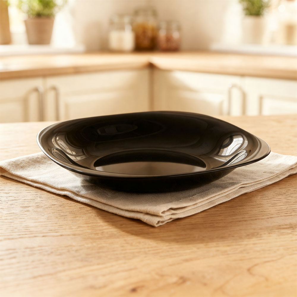 CARINE BLACK Тарелка суповая 21см