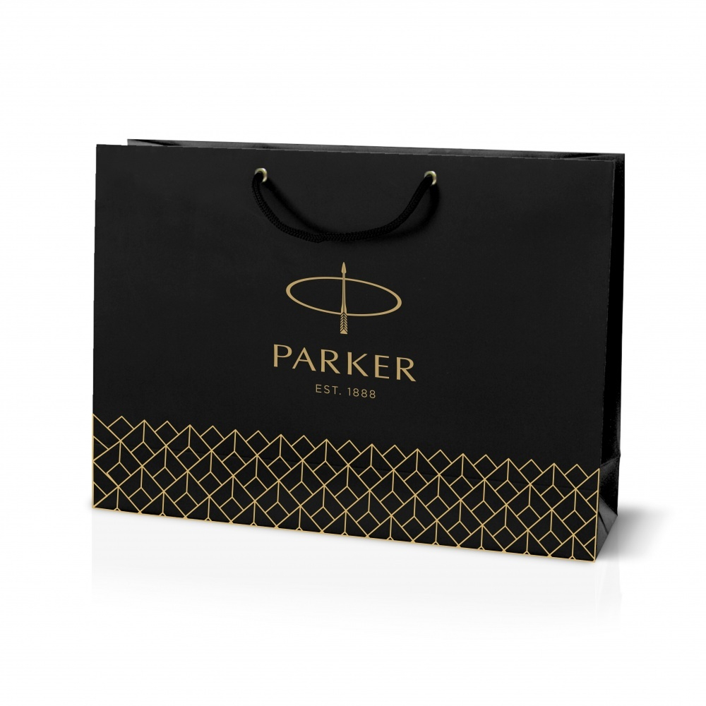 Подарочный набор: Ручка перьевая Parker Jotter Stainless Steel  и Ежедневник недатированный  серый
